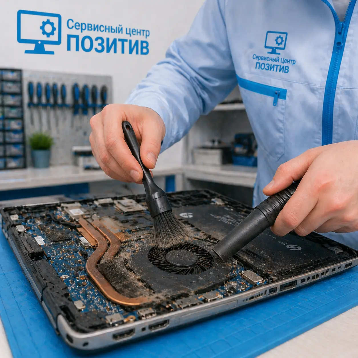 чистка ноутбука HP в Белгороде