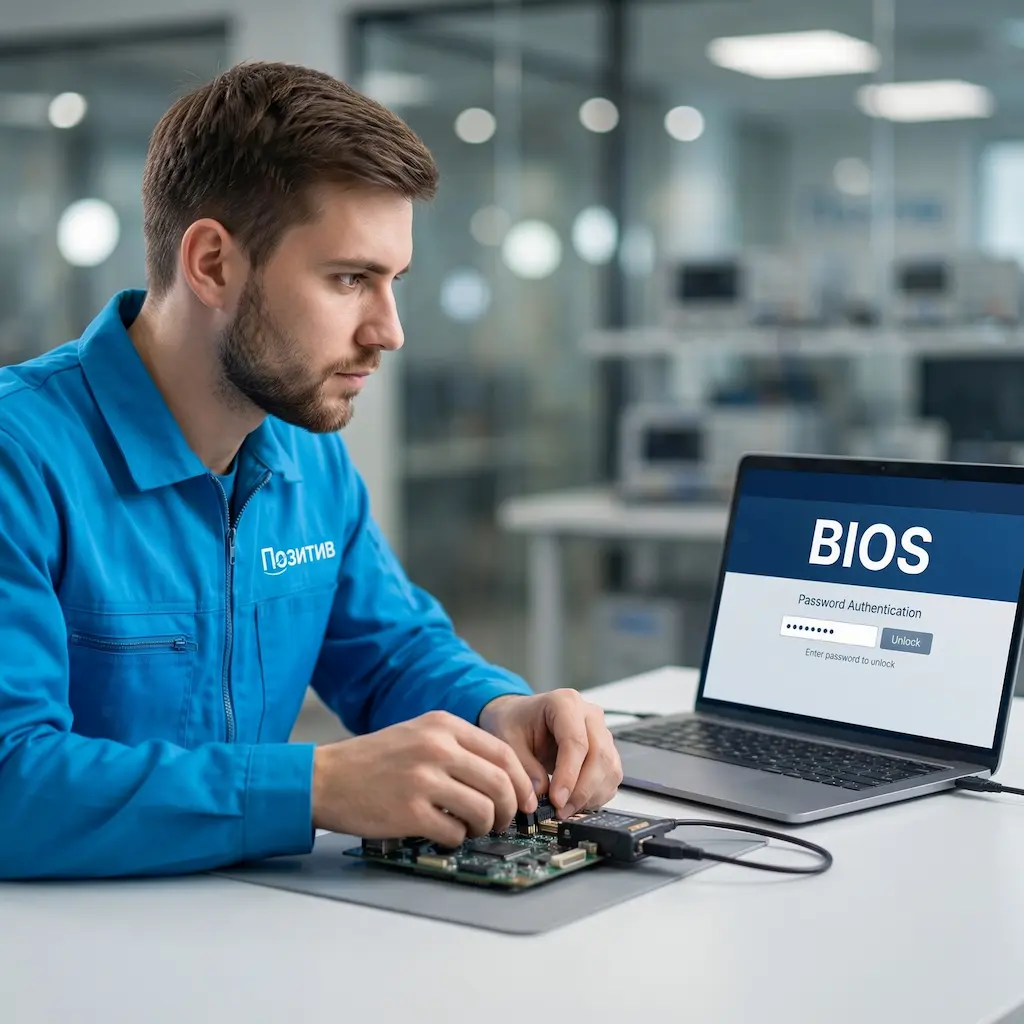 Снятие пароля BIOS ноутбука в Белгороде