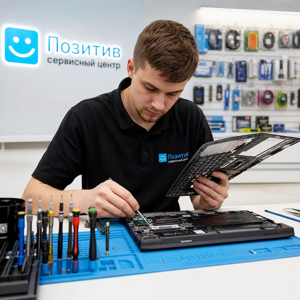 заменить клавиатуру на ноутбуке Lenovo в Белгороде