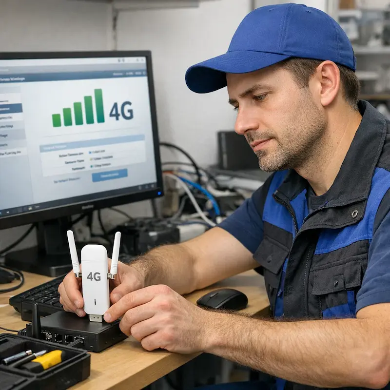 Настройка LTE модема в Белгороде