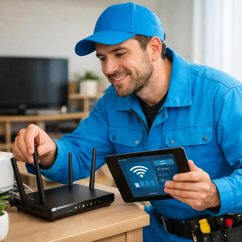 Настройка Wi-Fi для квартиры, дома и офиса в Белгороде