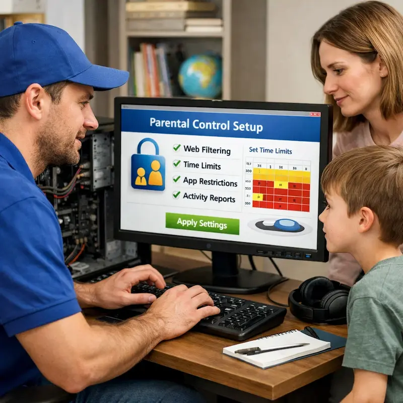 установка родительского контроля в Белгороде