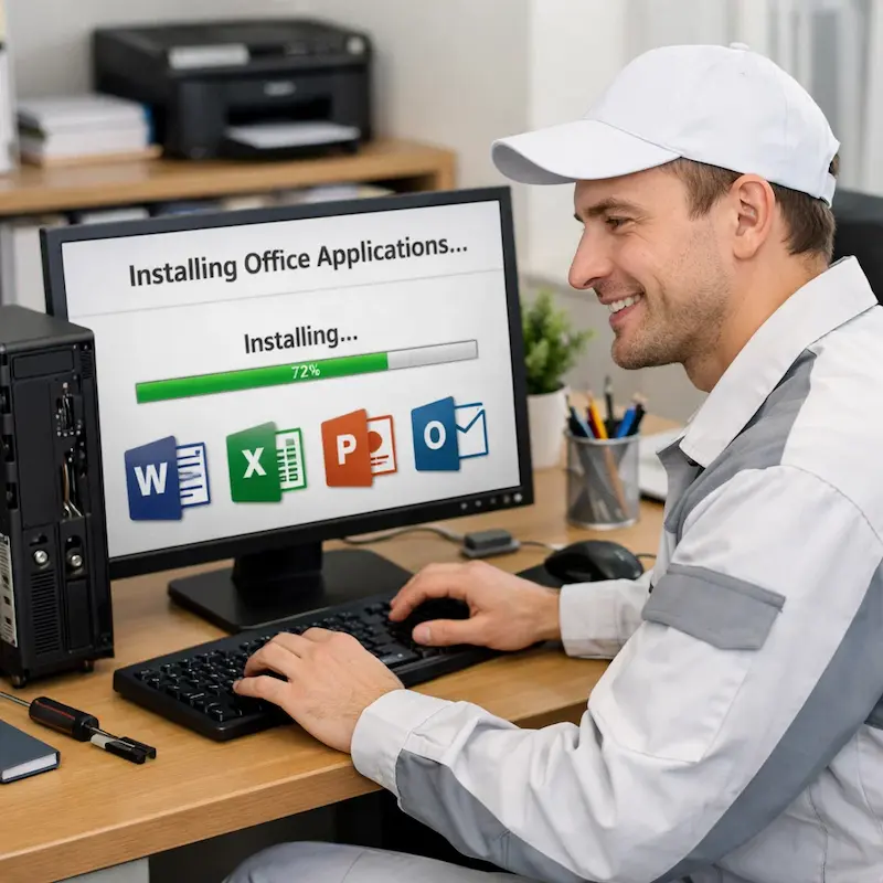 Установка и настройка программ на компьютере в Белгороде