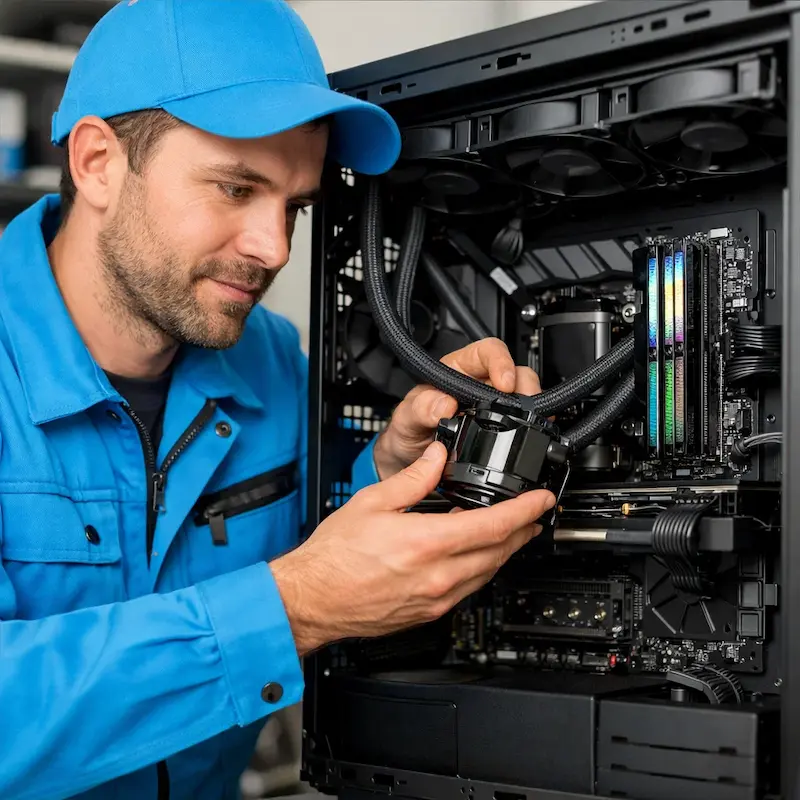 Установка СЖО на ПК в Белгороде